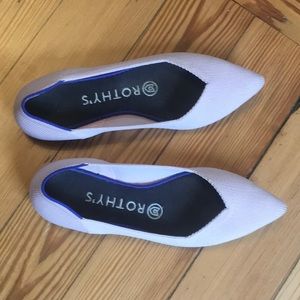 Rothys The Point in Pink, size 6.5 - rarely worn.